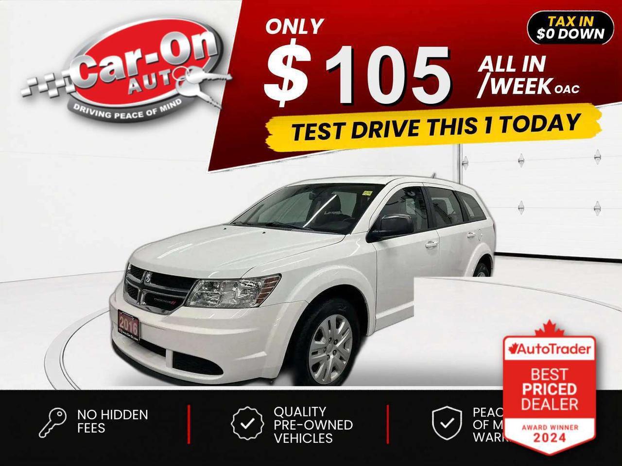 $0 DOWN $105/WEEK ALL IN INCLUDING ONTARIO TAXES O.A.C* SUPER LOW KMS!! Bluetooth, dual-zone climate control, keyless entry w/ push start, power mirrors, power windows, power locks, leather-wrapped steering wheel, auto-dimming rearview mirror, and cruise control!!*This car was used as a previous daily rental*