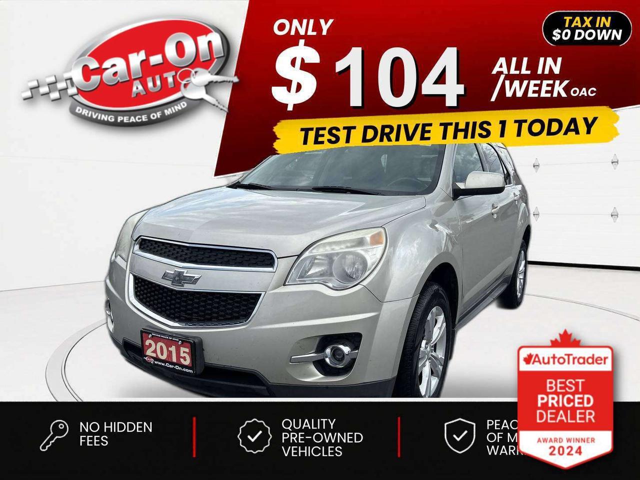 $0 DOWN $104/WEEK ALL IN INCLUDING ONTARIO TAXES O.A.C* LOW KMS!! 2LT ALL-WHEEL DRIVE W/ TRUE NORTH PACKAGE!! Heated leather seats, remote start, navigation, 17-inch alloys, backup camera, automatic climate control, keyless entry, power liftgate, full power group incl. power seat, automatic headlights, cruise control, garage door opener, auto-dimming rearview mirror, Bluetooth and more!!This vehicle just landed and is awaiting a full detail and photo shoot. Contact us and book your viewing today!