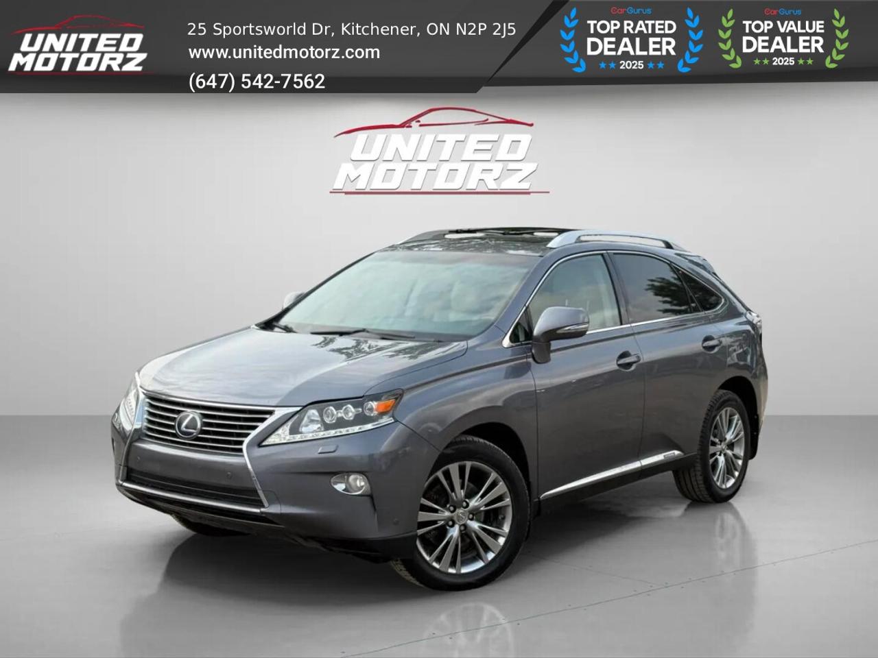 2014 Lexus RX 450h AWD HYBRID 3.5L 6cyl~CERTIF Photo5