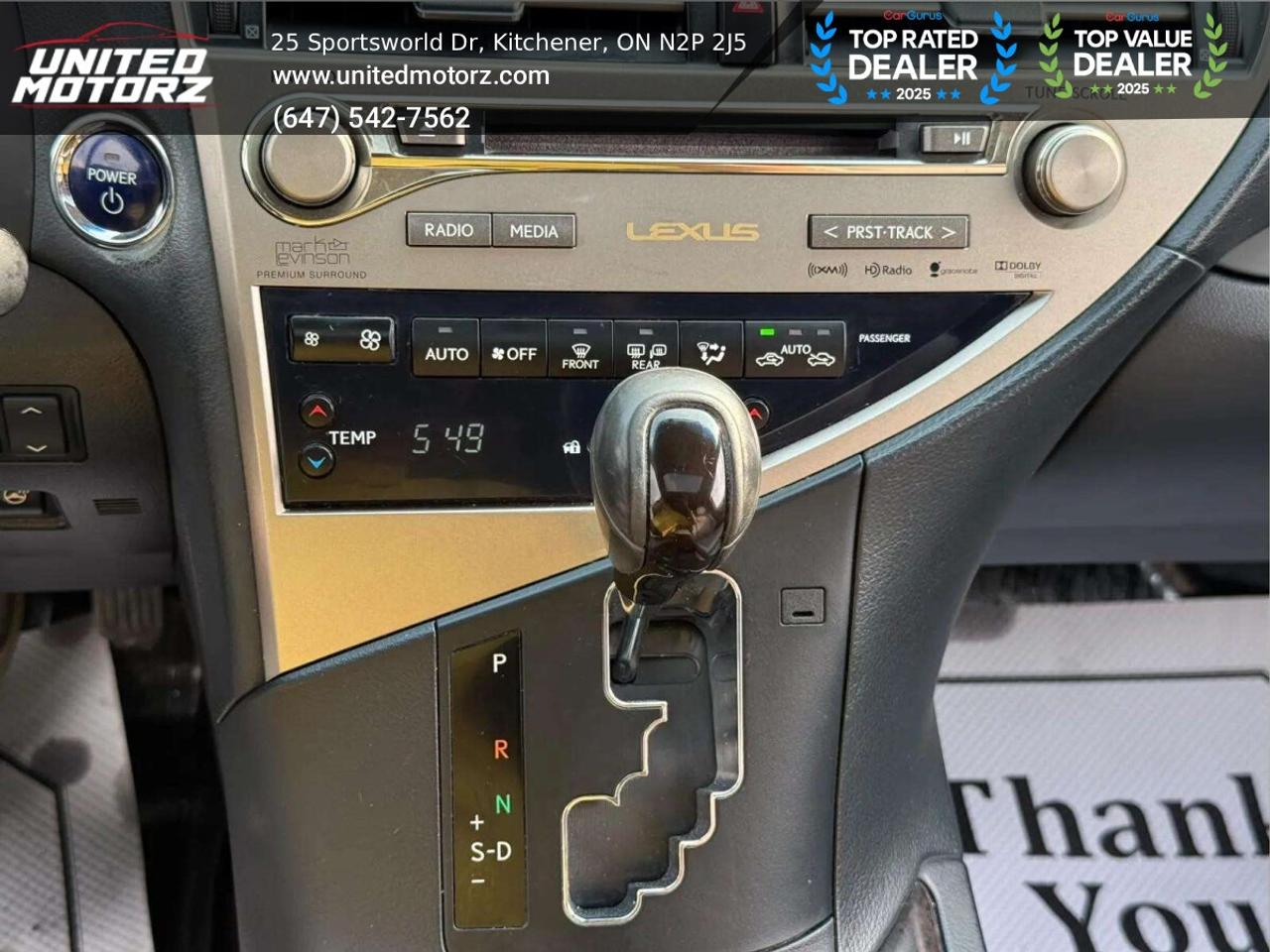 2014 Lexus RX 450h AWD HYBRID 3.5L 6cyl~CERTIF Photo