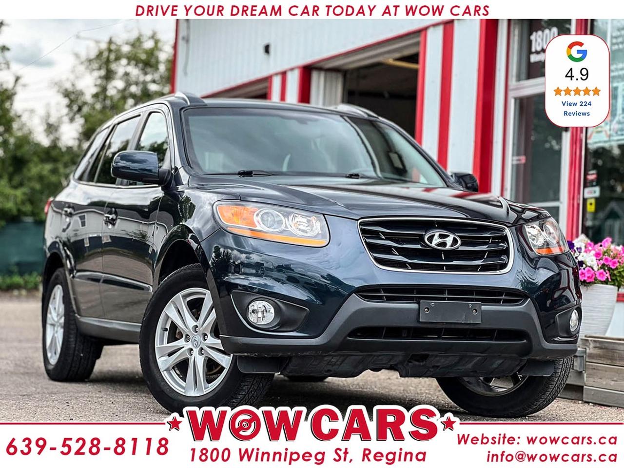 2010 Hyundai Santa-Fe Sport AWDOdometer: 124,165 Km <br/> Price: $11,990+taxes <br/> <br/> <br/> WOW Factors:- <br/> -Certified and mechanical inspection <br/> -No Accidents <br/> <br/> <br/> Highlight features:- <br/> -All-Wheel Drive <br/> -Alloy Wheels <br/> -All Wheel Drive lock <br/> -Leather + Suede Seats <br/> -Power Seats <br/> -Heated Seats <br/> -Bluetooth Connectivity <br/> -Air Conditioning <br/> -Tow-Hitch <br/> -Fog Lamps <br/> -Power Side Mirrors <br/> -Power Window, Power Locks <br/> -Cruise Control and much more. <br/> <br/> <br/> Driven by Trust, Powered by Family  Your Destination for Quality Pre-Owned Vehicles <br/> At our family-owned dealership, customer satisfaction isnt just a goal  its our promise. We specialize in pre-owned Cars, SUVs, Vans, and Trucks, offering standout value with the WOW factors that set us apart. From exceptional Google reviews to unmatched after-sales service, we go above and beyond to make your experience seamless, transparent, and friendly. <br/> <br/> <br/> Visit WOW CARS Today at 1800 Winnipeg Street Regina, SK S4P1G2, or give us a call at (639) 528-8II8. <br/>