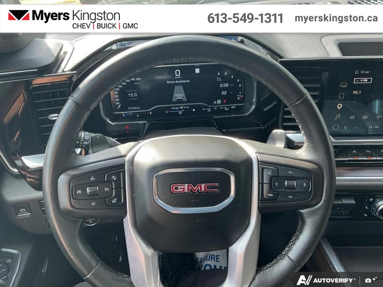 2023 GMC Sierra 1500 SLT  - Certified - Leather Seats - $345 B/W Photo