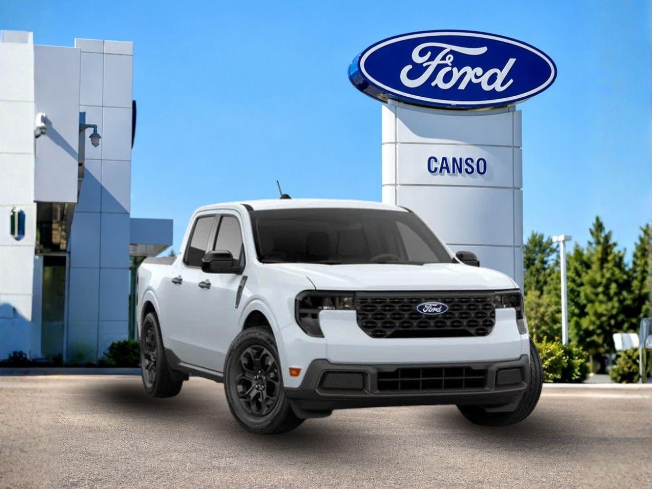 Space White Metallic 2026 Ford Maverick Pickup Truck All-Wheel Drive Automatic
