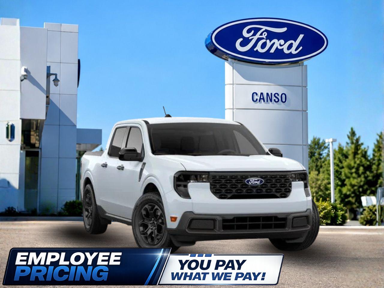 Space White Metallic 2026 Ford Maverick Pickup Truck All-Wheel Drive Automatic