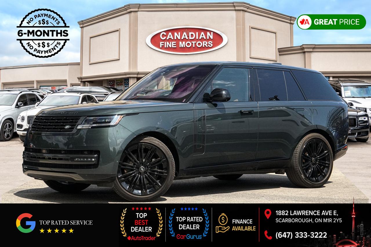 <p>&nbsp;ENJOY 6 MONTHS NO PAYMENT!!<br><br><br>LAND ROVER INSPECTION AVAILABLE UPON REQUEST!!<br>***CARFAX VERIFIED UPON REQUEST***<br>,</p><p>GREEN OVER BROWN LEATHER INT&nbsp;<br><br>NAVIGATION,BLIND SPOT MONITOR, PANORAMIC, HEATED SEATS, REAR, AIR CONDITIONING, CRUISE CTRL, CLIMATE CONTROL, TILT WHEEL, BACKUP CAMERA, BLUETOOTH, TRACTION CONTROL, AND MORE!<br><br><br>PRICE EXCLUDES ALL APPLICABLE TAXES AND LICENSING. ALL VEHICLES, UNLESS OTHERWISE SPECIFIED CAN BE CERTIFIED FOR AN ADDITIONAL COST OF $695. OTHERWISE AS PER REGULATIONS THE VEHICLE IS NOT CERTIFIED NOT DRIVABLE.<br><br><br>**PRICE ADVERTISED ONLINE HAS A $1500 FINANCE PURCHASING CREDIT, CASH PRICE MAY DIFFER. PLEASE CONTACT THE DEALER FOR MORE INFORMATION ON CASH PURCHASE. *DO NOT REFER TO CALCULATE MY PAYMENT TAB FOR CASH PURCHASE. **<br><br><br>***FINANCING AVAILABLE**DEFERRAL OPTION AVAILABLE UP TO 6 MONTHS (NO PAYMENTS FOR 6 MONTHS)**INTEREST NOT INCLUDED IN DEFERRAL & EXTRA SUBJECT TO O.A.C</p>