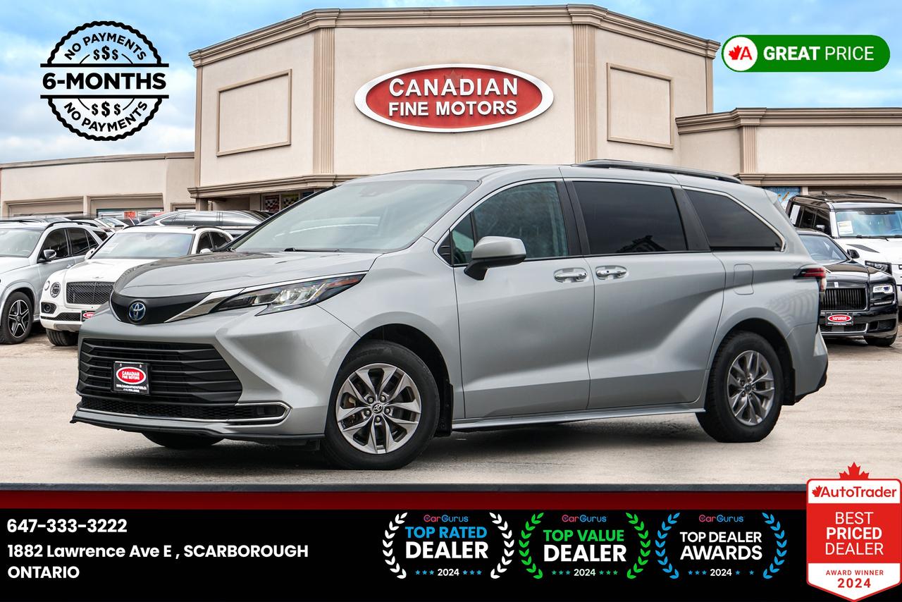 Used 2022 Toyota Sienna XLE HYBRID | 8 PASS | LEATHER SEATS | SUNROOF |BSM for sale in Scarborough, ON