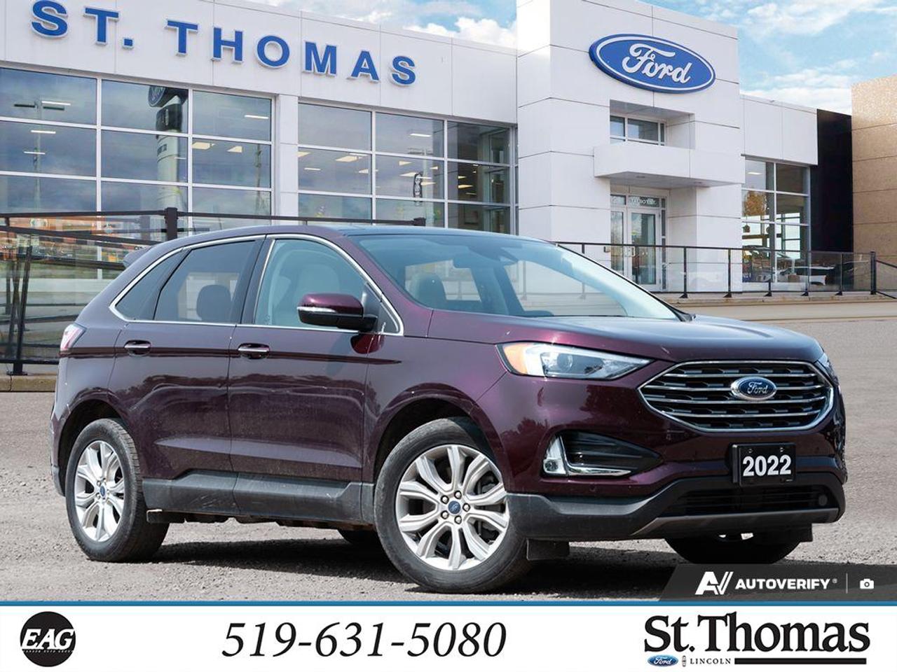 Used 2022 Ford Edge Titanium for sale in St Thomas, ON