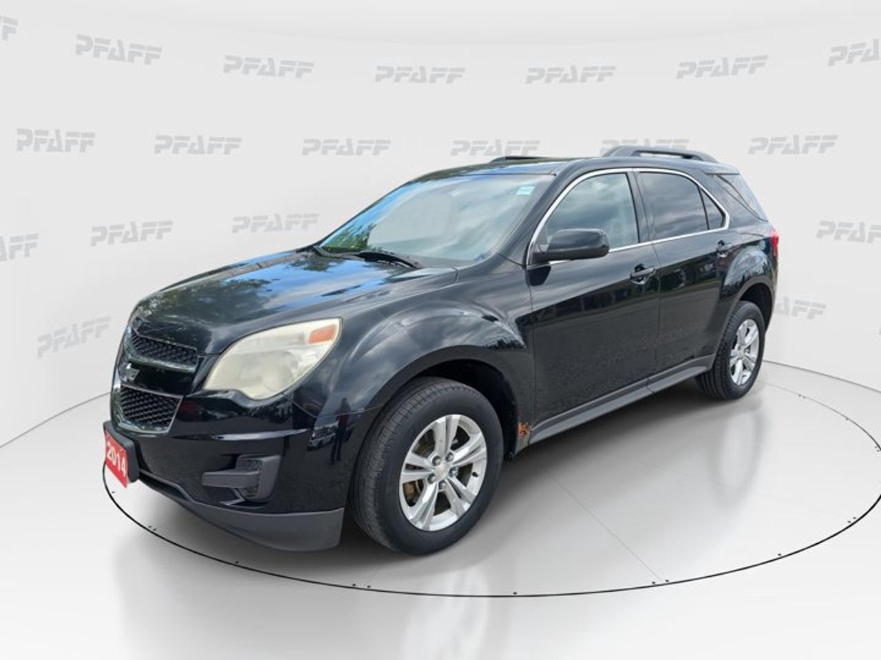 **The online price includes a $1000 financing credit. For cash purchases, an additional $1000 dollars will be added to the price.** This disclosure applied to pre-owned inventory only: The online price includes a $1000 financing credit. For cash purchases, an additional $1000 dollars will be added to the price.*Meet a practical and well-equipped 2014 Chevrolet Equinox Lt 1lt at Acura of Thornhill in Thornhill. This used SUV blends everyday comfort, useful technology, and confident road manners in one smart package. With 130,820 km, automatic transmission, four doors, and a black exterior with black interior, it is ready for family travel, commuting, and weekend errands.FEATURES OF THE Equinox Lt 1ltBlack exterior with matching black interiorAutomatic transmission for easy daily drivingFour-door SUV with versatile cabin access130,820 km showing proven everyday usabilityADVANCED SAFETY FEATURESAnti-Lock Braking System for controlled stopsStability Control helps maintain vehicle balanceTraction Control supports grip on roadsChild Safety Locks add family confidencePERFORMANCE AND EFFICIENCYDOHC engine design supports smooth performanceAutomatic transmission delivers relaxed city drivingPower Steering helps with easy manoeuvresBalanced ride suited for daily useCOMFORT AND CONVENIENCECruise Control helps on longer highway tripsFront Air Conditioning keeps cabin comfortablePower Windows add simple everyday convenienceHeated Mirrors help in cold weatherTECHNOLOGY AND CONNECTIVITYBluetooth Integration supports hands-free phone useSatellite Radio expands in-car entertainment choicesSteering Wheel Audio Controls ease adjustmentsSmart Device Integration adds modern connectivityCARGO SPACESUV layout supports flexible everyday loadingFour doors improve passenger and cargo accessRear area suits groceries and gearPractical shape helps with daily errandsAWARDS & RECOGNITIONSTop Safety Pick, Insurance Institute for Highway Safety, 2014WHAT OTHER OWNERS LIKEComfortable ride quality for daily commutingEasy cabin access for familiesUseful cargo room for everyday needsSimple controls and good visibilityThis 2014 Chevrolet Equinox Lt 1lt stands out as a sensible SUV for drivers who want comfort, confidence, and value. The black-on-black finish gives it a clean and refined look, while key features like the backup camera, aluminum wheels, automatic headlights, and tire pressure monitoring add real everyday benefit without overcomplicating the driving experience.Inside, this 2014 Chevrolet Equinox Lt 1lt offers a user-friendly layout that fits busy lifestyles. The adjustable steering wheel and leather steering wheel help create a pleasant driving position, while the power outlet adds convenience for charging small devices on the go. Every feature included supports easy ownership and practical comfort.For drivers shopping in Thornhill, this 2014 Chevrolet Equinox Lt 1lt is a strong choice at Acura of Thornhill. It delivers the core features many people want in a used SUV, including safety systems, connectivity, comfort, and flexible utility. If you want a dependable Chevrolet with helpful equipment and a versatile design, this Equinox deserves a closer look.This 2014 Chevrolet Equinox Lt 1lts VIN is: 2GNFLFEK7E6170828.The motor vehicle sold under this contract is being sold as-is and is not represented as being in roadworthy condition, mechanically sound or maintained at any guaranteed level of quality. The vehicle may not be fit for use as a means of transportation and may require substantial repairs at the purchasers expense. It may not be possible to register the vehicle to be driven in its current condition.