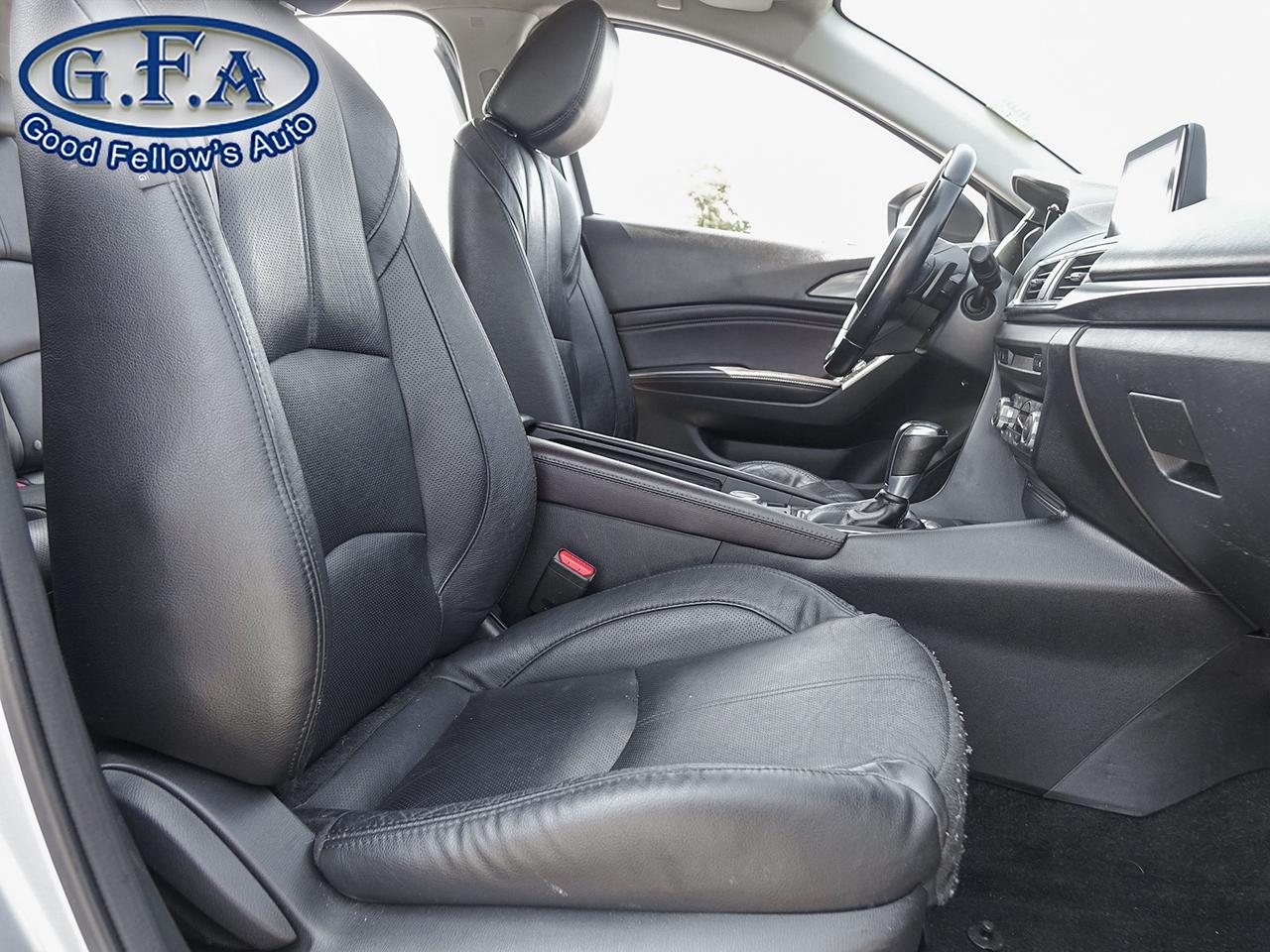 2018 Mazda MAZDA3 GT MODEL, LEATHER SEATS, SUNROOF, HEATED SEATS, PO Photo11