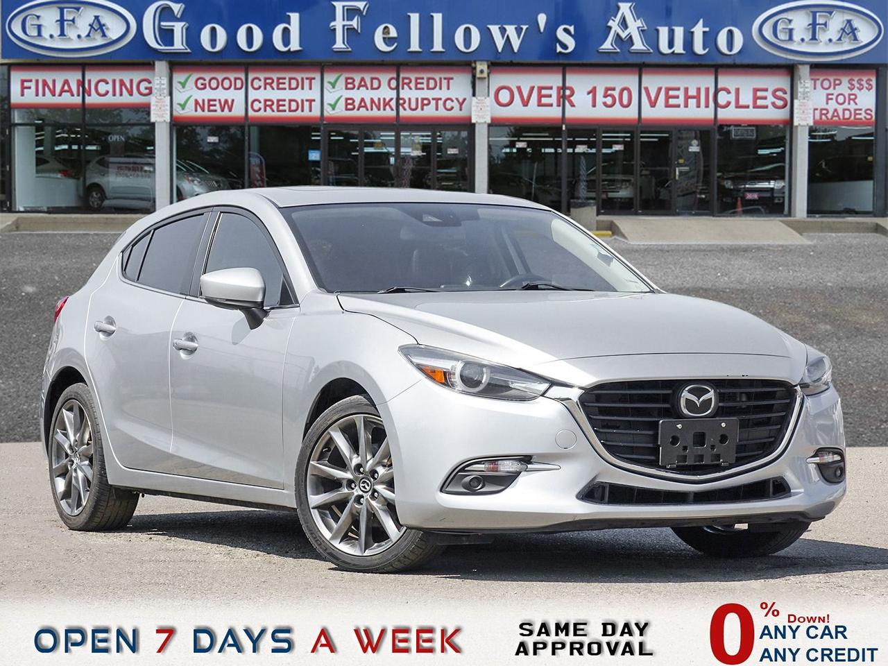 2018 Mazda MAZDA3 GT MODEL, LEATHER SEATS, SUNROOF, HEATED SEATS, PO - Photo #1