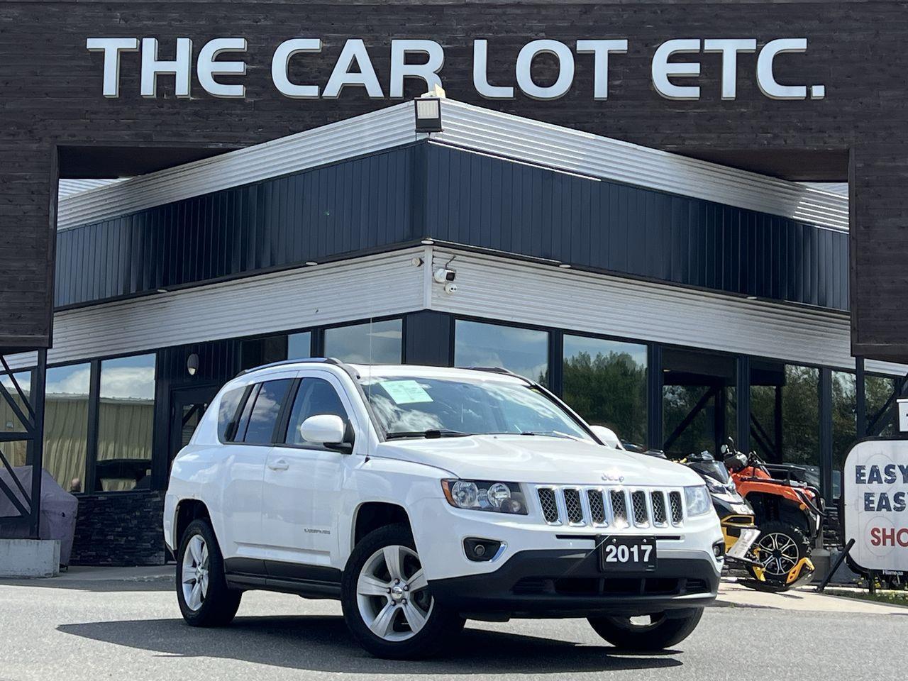 2017 Jeep Compass Sport/North 4x4, HEATED LEATHER SEATS, MOONROOF, POWER WINDOWS!! Photo0