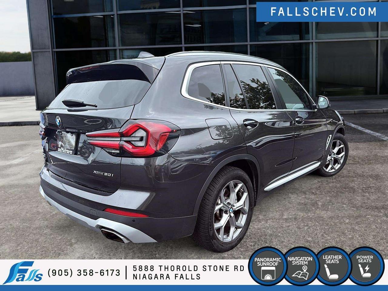2024 BMW X3 xDrive30i RENTAL,30i XDRIVE,LEATHER,SUNROOF,NAV Photo