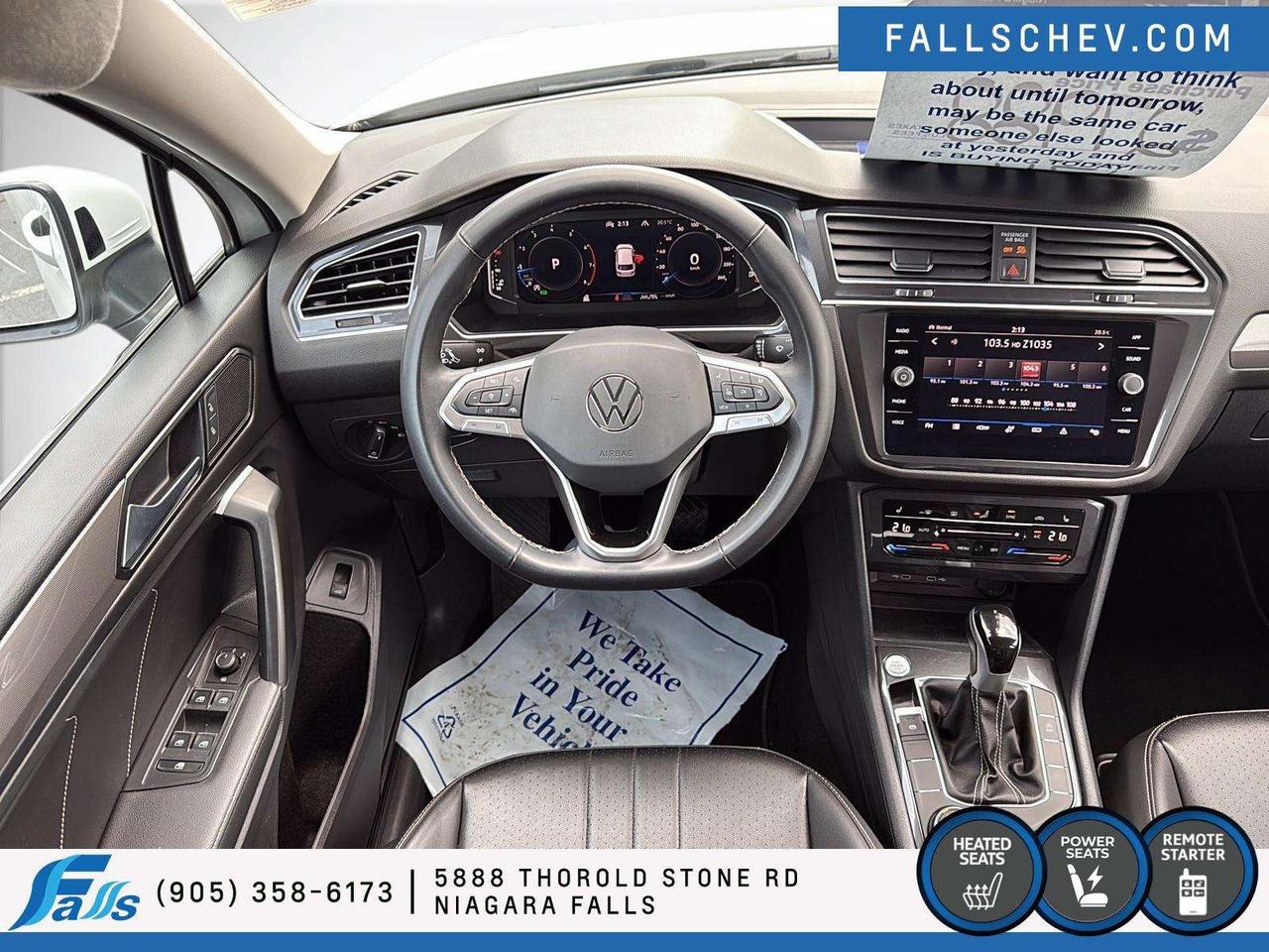 2024 Volkswagen Tiguan Comfortline RENTAL,H.SEATS,R.START,P.LIFT,A.CRUISE Photo