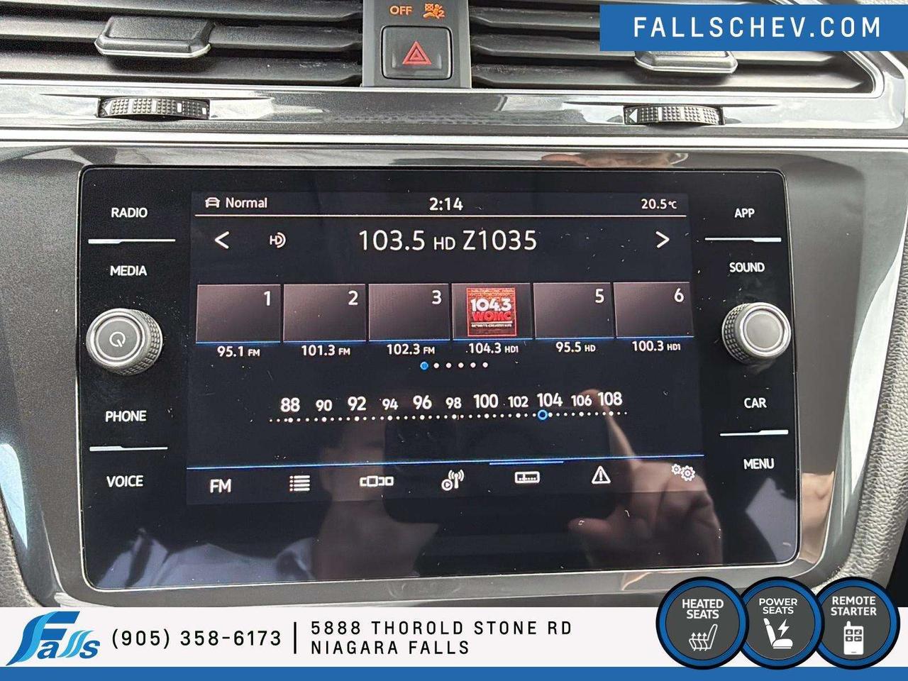 2024 Volkswagen Tiguan Comfortline RENTAL,H.SEATS,R.START,P.LIFT,A.CRUISE Photo