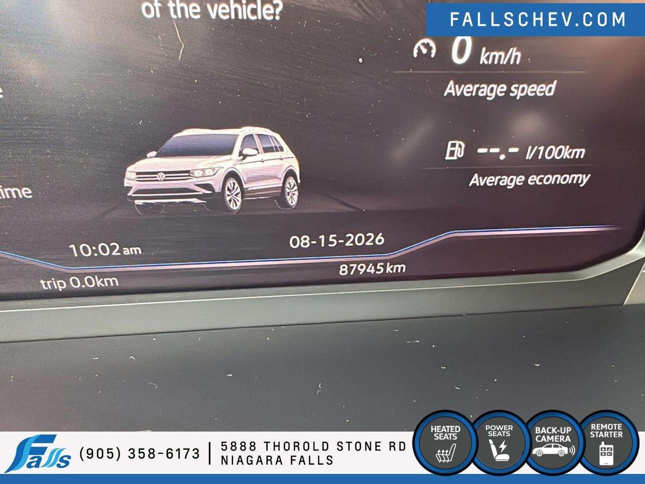 2024 Volkswagen Tiguan Comfortline RENTAL,H.SEATS,R.START,P.LIFT,A.CRUISE Photo