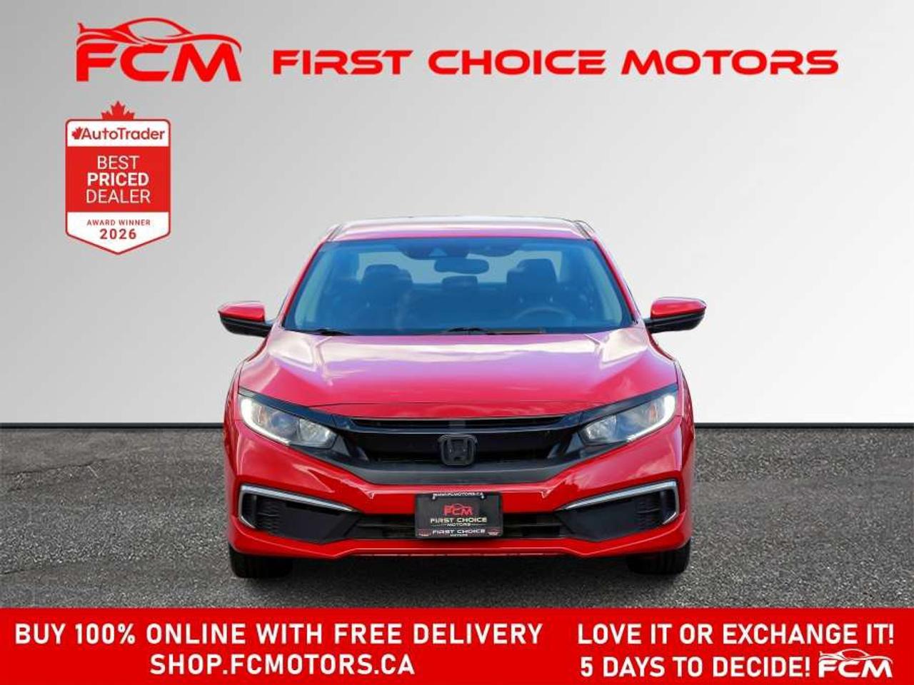 2021 Honda Civic LX   FULLY CERTIFIED WITH WARRANTY Photo