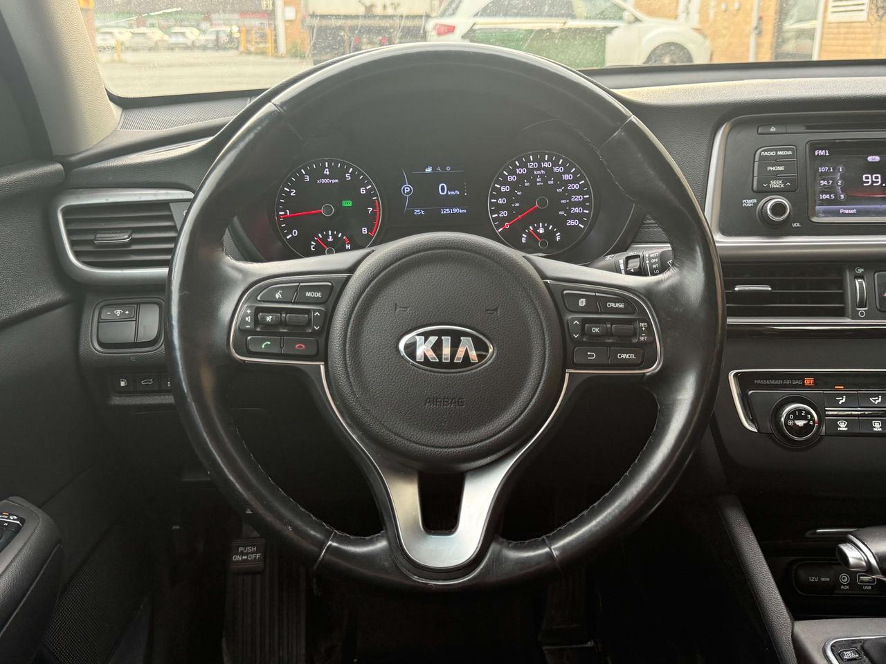2016 Kia Optima LX+ l FWD l 2.4L l 4Cyl l 3 Year Warranty l 2 Keys Photo