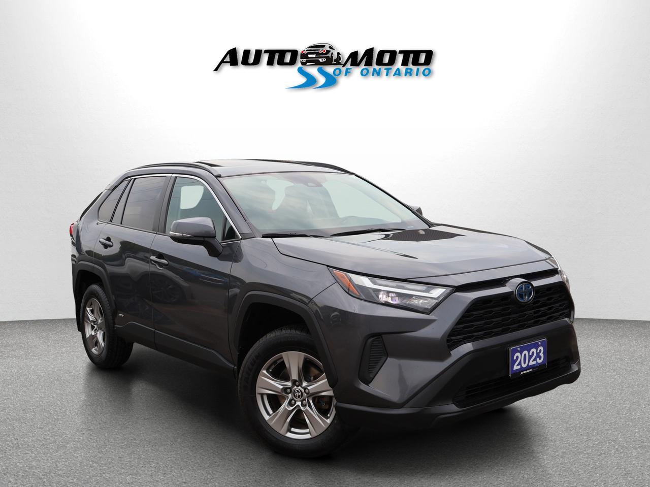 2023 Toyota RAV4 Hybrid XLE HYBRID AWD CERTIFIED *SERVICE RECORDS* CAMERA NAV BLUETOOTH HEATED SEATS SUNROOF CRUISE ALLOYS - Photo #1
