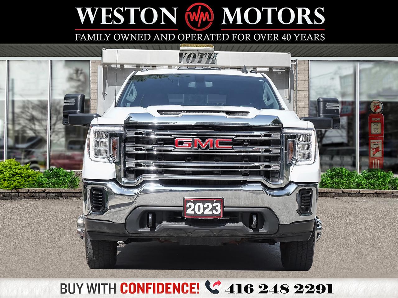 2023 GMC Sierra 3500 4WD Crew Cab 177" WB, 60" CA SLE*ALUMINUM LIFT BOX Photo5