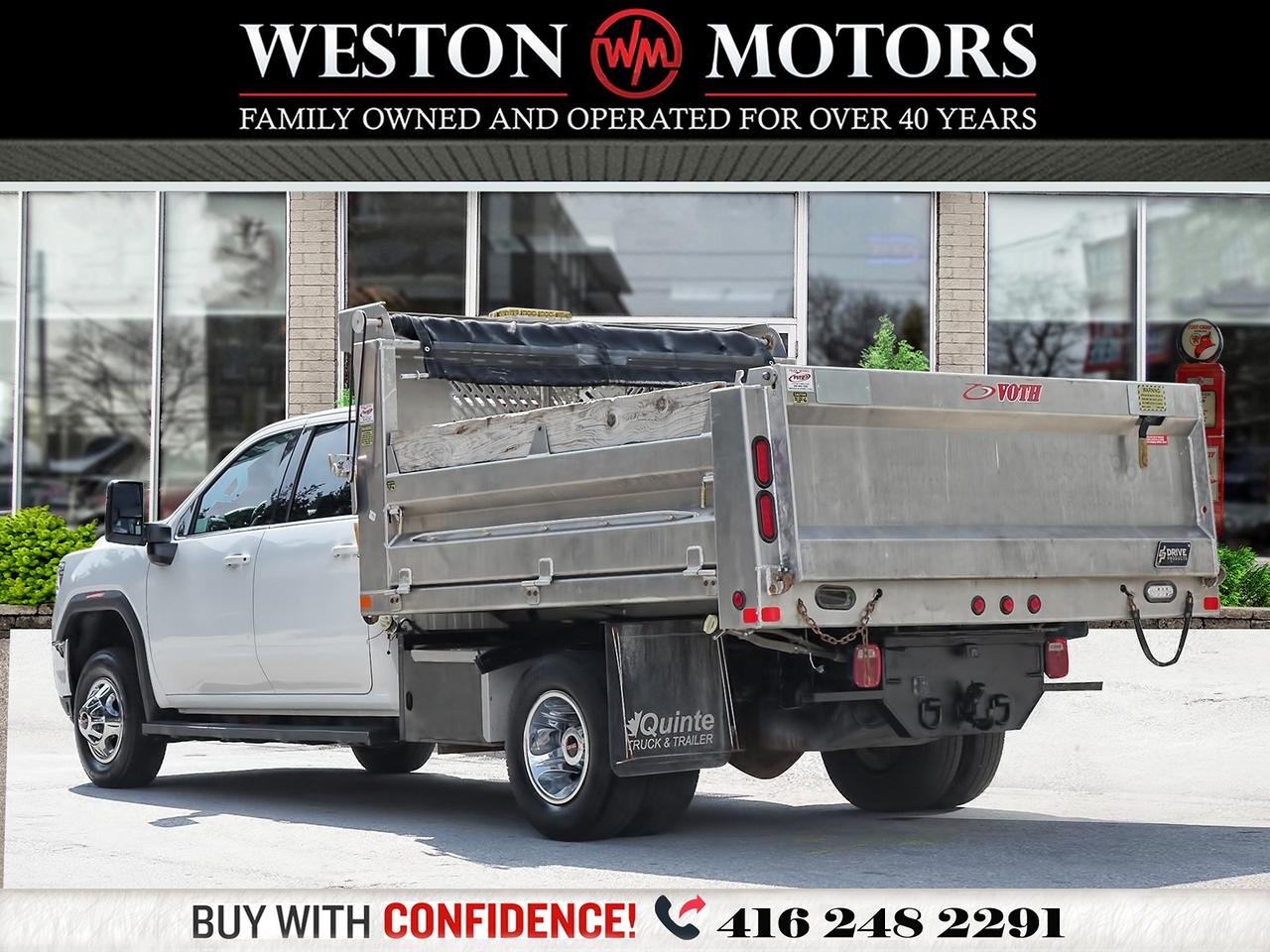 2023 GMC Sierra 3500 4WD Crew Cab 177" WB, 60" CA SLE*ALUMINUM LIFT BOX Photo