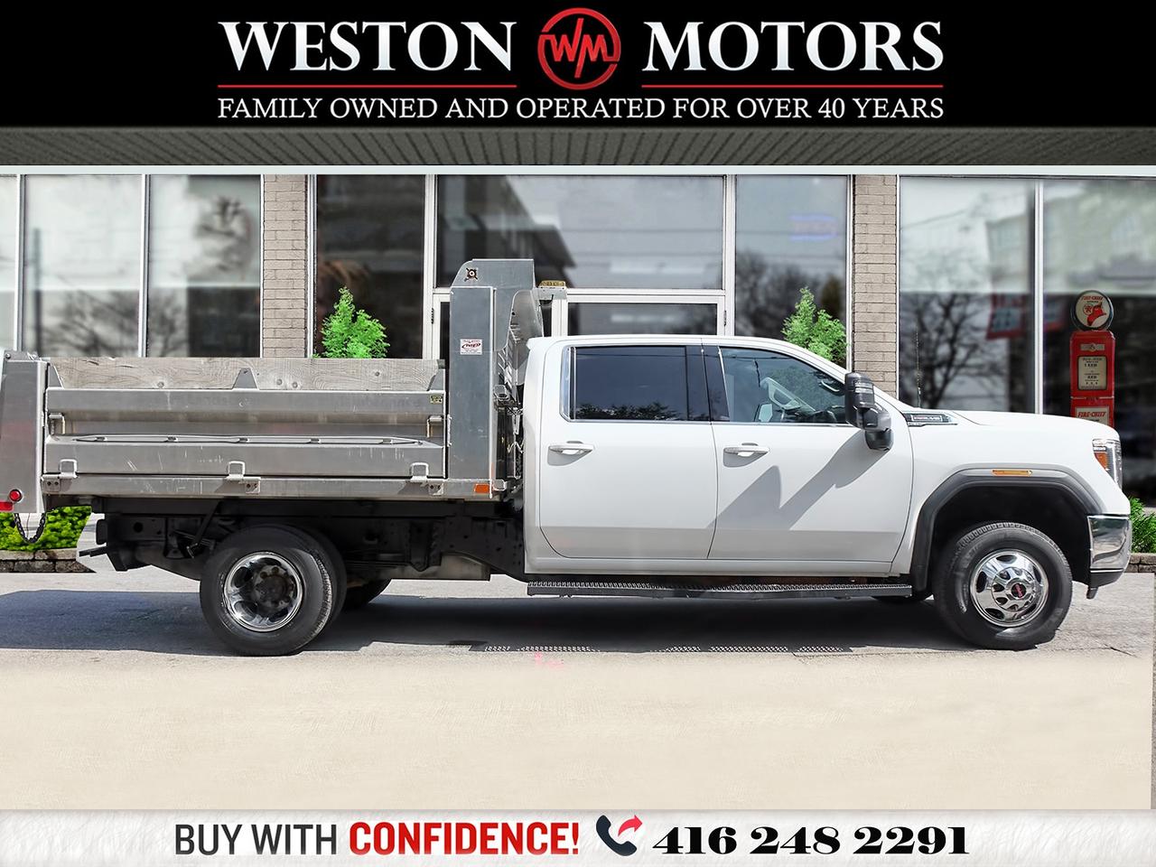 2023 GMC Sierra 3500 4WD Crew Cab 177" WB, 60" CA SLE*ALUMINUM LIFT BOX Photo