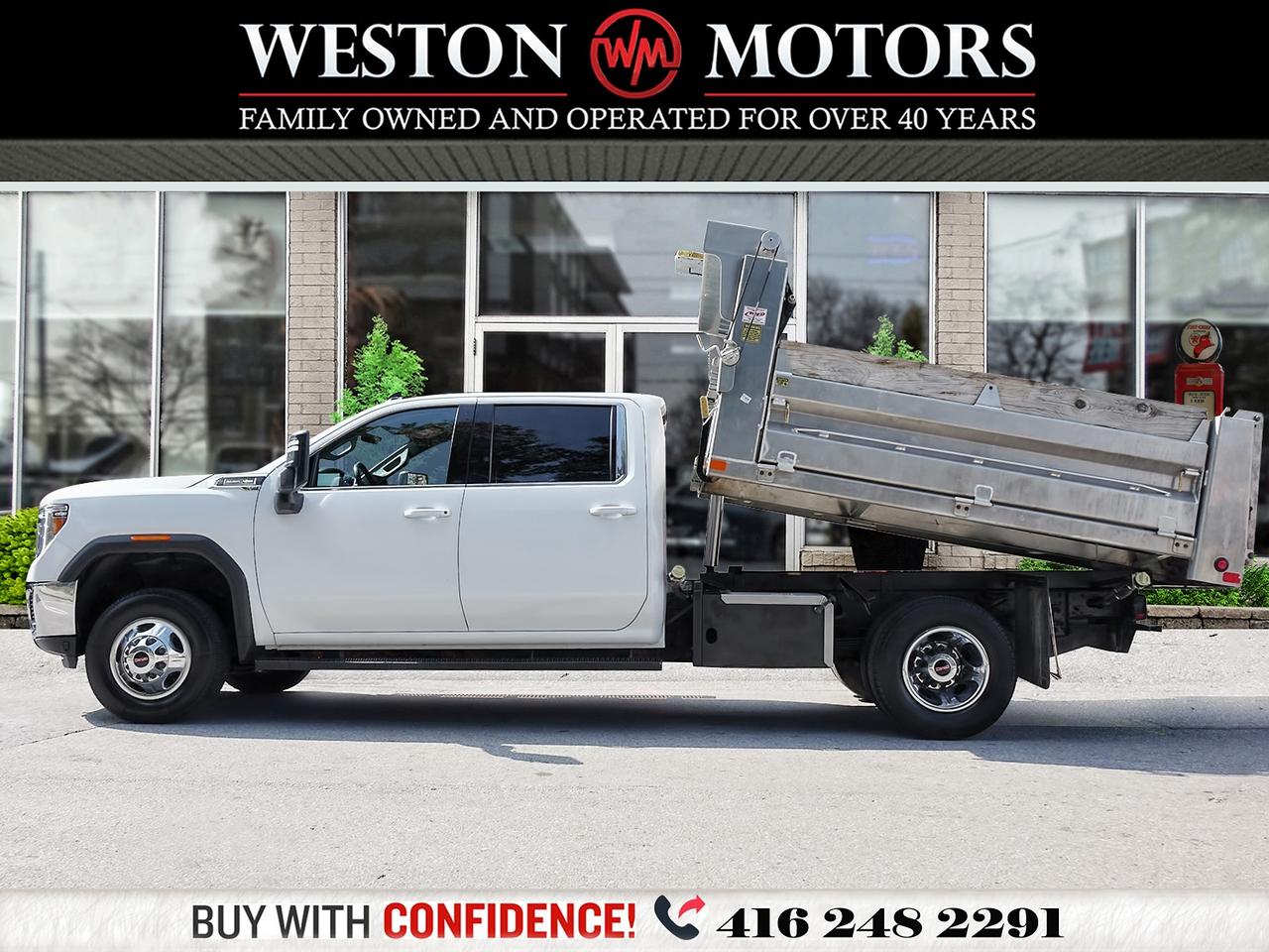 2023 GMC Sierra 3500 4WD Crew Cab 177" WB, 60" CA SLE*ALUMINUM LIFT BOX Photo