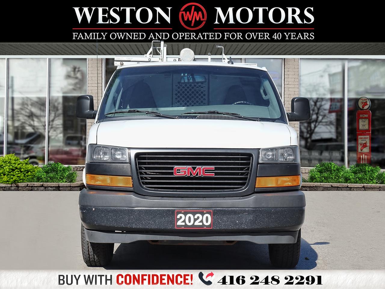2020 GMC Savana 2500 ROOF RACK*SHELVES*6.0L*REVERSE CAMERA Photo2