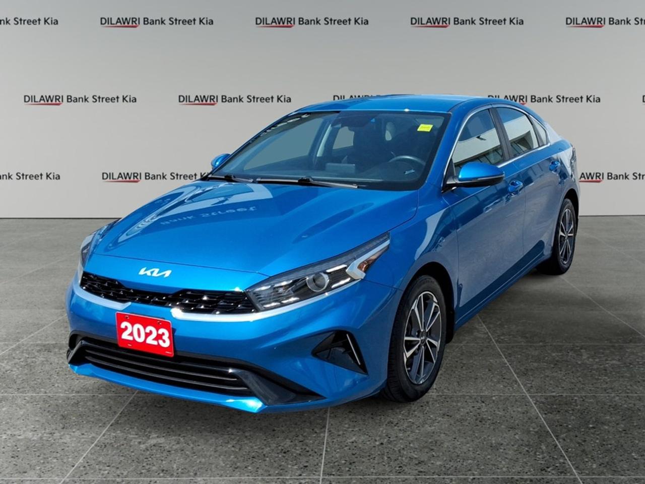 CASH PRICE $22795 + taxes Discover the perfect blend of style, efficiency, and modern technology with this exceptional used 2023 Kia Forte EX. With just 47,211 kilometers on the odometer, this vibrant HYPER BLUE sedan is in remarkable condition and ready to elevate your daily drive. Designed to impress, the Forte EX offers a dynamic experience, combining a spirited engine with an array of premium features, all wrapped in a sleek, eye-catching package. Step inside and experience a cabin crafted for comfort and connectivity. This Forte EX comes loaded with highly sought-after features, ensuring every journey is enjoyable. Stay seamlessly connected with wireless Apple CarPlay / Android Auto and Bluetooth for all your smartphone needs. Indulge in premium comfort with luxuriously Heated Seats and a cozy Heated Steering Wheel, perfect for cooler mornings. Enjoy the ultimate convenience of Keyless Entry & Start, allowing you to access and power up your vehicle with ease. For added peace of mind, advanced safety technologies like Lane Departure Warning and Blind Spot Monitor actively help you navigate with confidence, while Cruise Control makes long highway stretches effortlessly relaxing. Under the hood, the efficient 2.0L MPI 4-cylinder DOHC 16V D-CVVT engine paired with an Intelligent Variable Automatic transmission delivers smooth power and impressive fuel economy, boasting 8.2 L/100km city and 6 L/100km highway (28.7 city, 39.2 highway MPG). Key features include: Powerful and efficient 2.0L MPI 4 Cyl DOHC 16V D-CVVT Engine Smooth Intelligent Variable Automatic Transmission Impressive Fuel Economy: 8.2 L/100km City / 6 L/100km Highway (28.7 MPG City / 39.2 MPG Highway) Wireless Apple CarPlay / Android Auto for seamless smartphone integration Bluetooth wireless phone connectivity with steering wheel mounted audio controls Heated Front Seats for ultimate comfort Heated Steering Wheel for a luxurious touch Keyless Entry & Start with panic alarm and illuminated entry Cruise Control for relaxed highway driving Advanced Safety: Lane Keeping Assist (LKA) active and Blind-Spot Collision-Avoidance Assist (BCA) active Rearview camera with exterior parking guidance Power door mirrors with turn signal indicators and heating function Power windows with 1-touch down functionality Leather steering wheel and leather shift knob Fully automatic headlights with delay-off Front and rear beverage holders Driver and passenger vanity mirrors Split folding rear seat for versatile cargo space (434 L / 15 cu.ft. interior volume) Front-wheel drive configuration Four-wheel disc brakes with ABS and Brake Assist Electronic Stability Control and Traction Control Security system with ignition disable Dual front impact airbags, dual front side impact airbags, and overhead airbag Low tire pressure warning system 16-inch alloy wheels This 2023 Kia Forte EX is an outstanding opportunity to own a nearly-new vehicle packed with features, offering an exciting and reliable driving experience. Its striking Hyper Blue finish and comprehensive list of amenities make it a standout choice for anyone seeking value, style, and advanced technology.