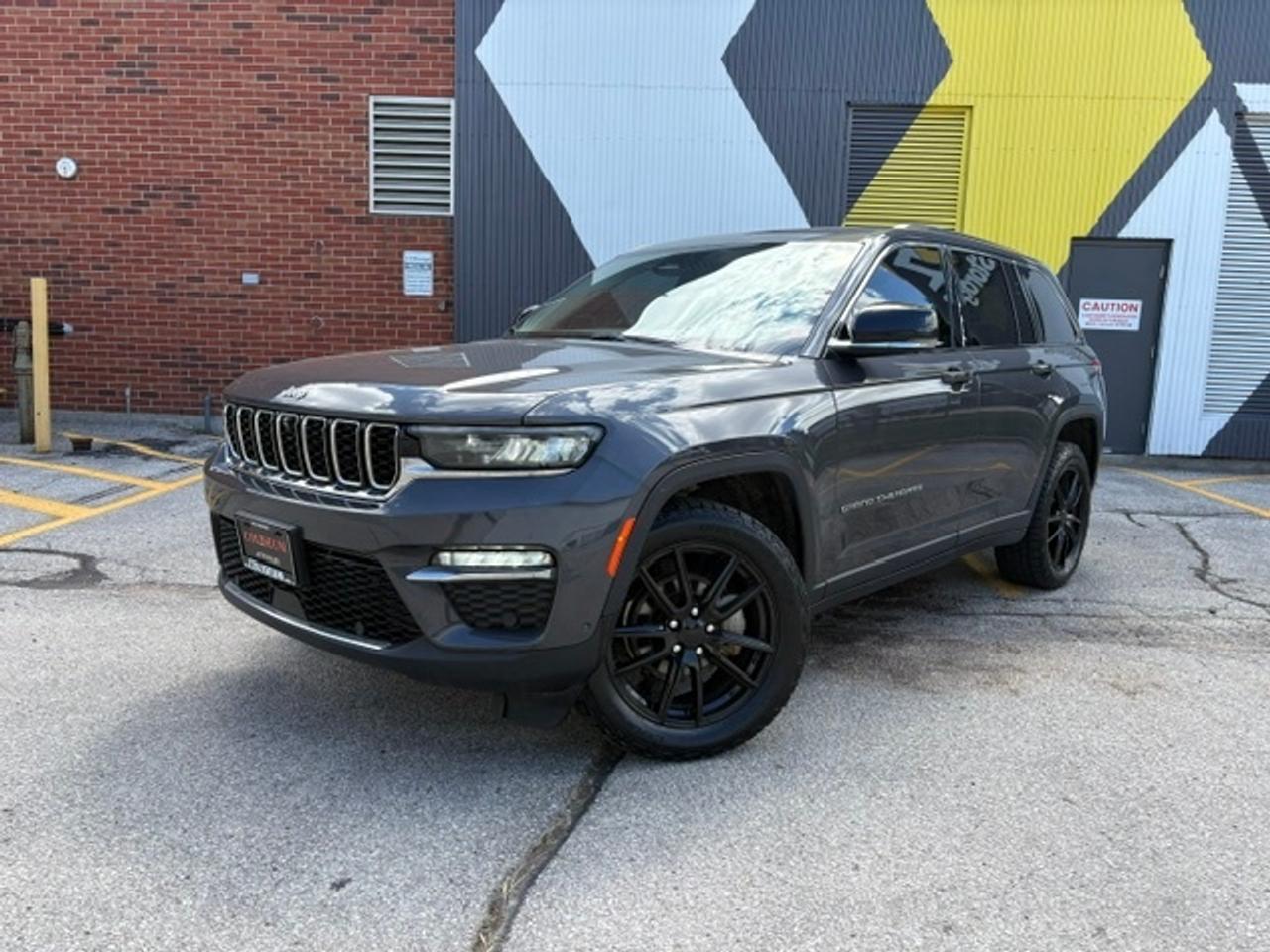 <p>{ CERTIFIED PRE-OWNED }  **THIS VEHICLE COMES FULLY CERTIFIED WITH A SAFETY CERTIFICATE & SERVICED AT NO EXTRA COST**</p><p><br></p><p>Check out this 2022 Jeep Grand Cherokee Limited 4x4. This luxurious SUV is beautifully finished in the sophisticated Baltic Grey Metallic over a luxurious Beige interior, with only 85,000 km! Powered by Jeeps proven 3.6L Pentastar V6 producing 295 horsepower and 260 lb-ft of torque, paired with a smooth-shifting 8-speed automatic transmission and capable 4x4 drivetrain, this Grand Cherokee delivers the perfect combination of power, comfort, confidence and everyday practicality. <span id=jodit-selection_marker_1786663364967_6958607930009979 data-jodit-selection_marker=start style=line-height: 0; display: none;></span>Sitting on 20 Inch black alloys that give off the best combination of class and sporty.&nbsp;Inside, youll find a premium cabin loaded with comfort and technology, including leather-faced seating, heated front seats, heated steering wheel, dual-zone automatic climate control, power-adjustable front seats, power lumbar support, 60/40 split-folding rear seats, push-button start, proximity keyless entry, remote start, power liftgate, memory settings, automatic headlights, rain-sensing wipers, heated power mirrors, privacy glass and a panoramic-style luxury feel throughout. Stay connected with the Uconnect infotainment system, touchscreen display, Apple CarPlay, Android Auto, Bluetooth hands-free calling and audio streaming, SiriusXM, USB connectivity, auxiliary input, voice command, steering-wheel-mounted controls and available navigation. Safety and driver-assistance technology includes Blind Spot Monitoring, forward collision warning, available automatic emergency braking, lane-departure warning, adaptive cruise control, parking assistance, rearview camera, electronic stability control, traction control, anti-lock brakes, multiple airbags, tire-pressure monitoring and LED lighting, giving you added confidence whether youre navigating city streets or heading out on the highway. With its bold Jeep styling, signature grille, sleek LED lighting, premium wheels, spacious five-passenger cabin, impressive cargo capacity and up to 6,200+ lbs of towing capability when properly equipped, this Grand Cherokee Limited is equally at home on the daily commute, a weekend getaway or an adventure off the beaten path. 85,000 KM, stunning Baltic Grey Metallic exterior, luxurious Beige interior, 3.6L V6, 8-speed automatic, 4x4, leather, heated seats, heated steering wheel, power seats, remote start, power liftgate, Apple CarPlay, Android Auto, Bluetooth, SiriusXM, touchscreen infotainment, backup camera, blind-spot monitoring and so much more  this is the kind of Grand Cherokee that checks all the boxes and looks incredible doing it. Come see it, experience the comfort and capability for yourself, and get behind the wheel of this beautifully equipped 2022 Jeep Grand Cherokee Limited before its gone!</p><p><br></p><p>*$0 DOWN...PRIME RATE FINANCING APPROVALS**o.a.c.  WE CAN FINANCE INTERNATIONAL STUDENTS, NEW IMMIGRANTS, WORK PERMITS, #9 SIN, AND PR RESIDENTS!  #BEST DEAL IN TOWN! WHY PAY MORE ANYWHERE ELSE? CARFAX IS AVAILABLE ON OUR WEBSITE FOR FREE. PLEASE VISIT WWW.COLISEUMAUTO.CA  FINANCING, GAP INSURANCE COVERAGE & EXTENDED WARRANTIES AVAILABLE ON ALL VEHICLES!  COLISEUM AUTO SALES ON WESTON 301 WESTON ROAD TORONTO, ON M6N 3P1  4 1 6 - 7 6 6 - 2 2 7 7<br></p>