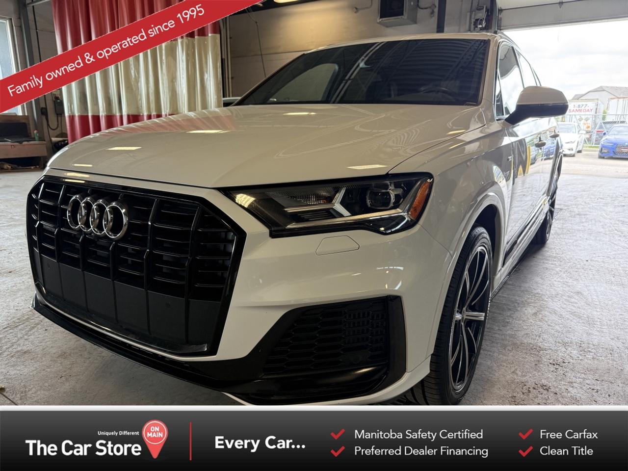 Used 2022 Audi Q7 1 Owner | Off Lease | New Tires for sale in Winnipeg, MB