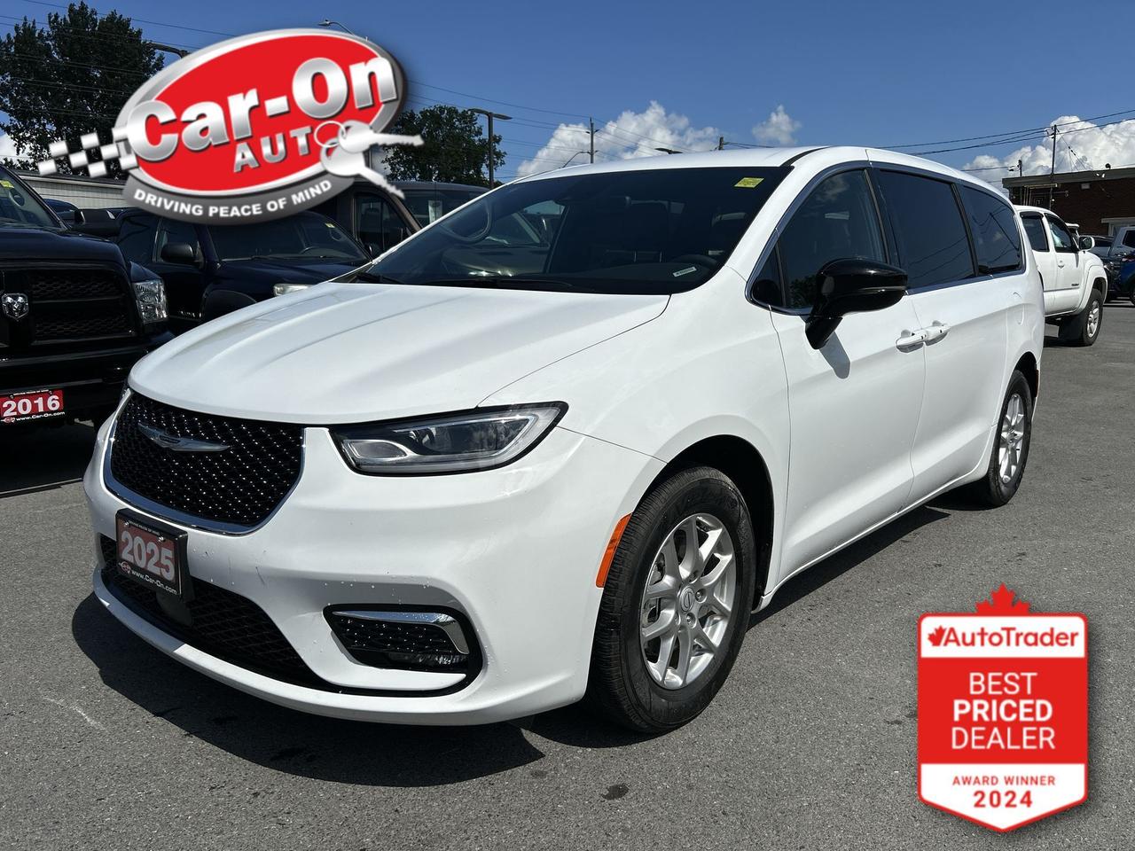 7 Passenger w/ Leather, Android Auto/ Apple CarPlay, heated seats & steering, remote start, 17-inch alloys, blind spot monitor, rear cross-traffic, pre-collision system, lane departure warning, adaptive cruise control, backup camera w/ rear park sensors, three-zone climate control, rear sunshades, 2nd row stow n go captains chairs, rain-sensing wipers, keyless entry w/ push start, power liftgate, power sliding rear doors, full power group incl. power driver seat w/ memory, automatic headlights, Bluetooth and more!!This vehicle just landed and is awaiting a full detail and photo shoot. Contact us and book your viewing today!