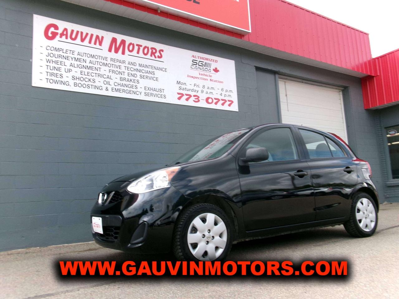 Used 2017 Nissan Micra S Fuel efficient, affordable, local trade for sale in Swift Current, SK