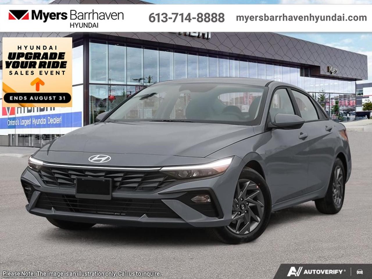 <b>Heated Seats,  Heated Steering Wheel,  Blind Spot Warning,  Remote Start,  Lane Keep Assist!</b><br> <br> This 2026 Elantra is bringing the classic sedan back with bold, edgy, forward-thinking design.<br> <br>This 2026 Elantra was made to be the sharpest compact sedan on the road. With tons of technology packed into the spacious and comfortable interior, along with bold and edgy styling inside and out, this family sedan makes the unexpected your daily driver.<br> <br>This Ecotronic Grey sedan has an Automatic transmission. <br> <br> Our Elantras trim level is Preferred. The cabin prioritizes comfort and intuitive usability with heated front bucket seats, premium tricot cloth upholstery, a heated leather steering wheel, and a 6-way adjustable driver seat with height adjustment. Everyday operation feels streamlined through proximity key entry with push button start, smart trunk proximity access, power windows with driver one-touch up/down, cruise control, and well-organized storage including a full floor console and front center armrest. Technology is centered on an 8 inch display audio system with wireless Android Auto, Apple CarPlay, Bluetooth with voice recognition, USB connectivity, smart device integration and two front LCD monitors. A redundant digital speedometer, trip computer, driver information center and key fob remote start further enhance daily convenience. Safety is comprehensive with forward collision avoidance assist with pedestrian detection, blind spot collision warning, rear cross-traffic collision avoidance assist, lane keeping assist, lane follow assist, a full suite of front, side and curtain airbags including rear side-impact coverage, stability and traction control, tire pressure monitoring, driver monitoring alert, child safety locks and a back up camera. This vehicle has been upgraded with the following features: Heated Seats, Heated Steering Wheel, Blind Spot Warning, Remote Start, Lane Keep Assist, Collision Mitigation.<br><br> <br/><br> o~o
