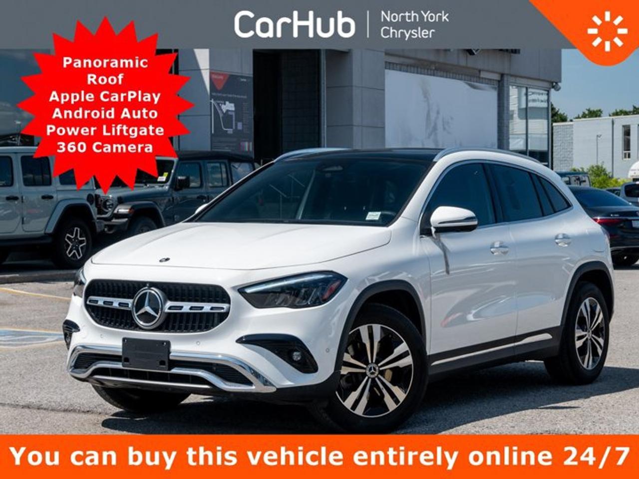 Used 2025 Mercedes-Benz GLA 250 Panoramic Roof Apple CarPlay Android Auto Power Liftgate 360 Camera for sale in Thornhill, ON