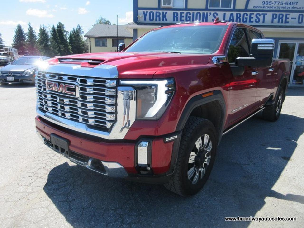 2024 GMC Sierra 2500 3/4 TON DENALI-PACKAGE 5 PASSENGER 6.6L - DURAMAX.. 4X4.. CREW-CAB.. 6.6-FOOT-BOX.. POWER SUNROOF.. LEATHER.. HEATED/AC SEATS.. POWER MIRRORS..