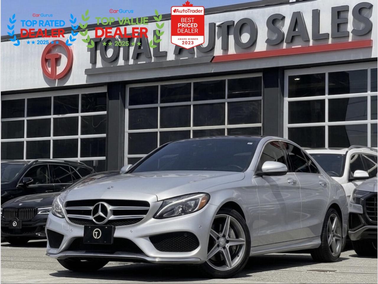 Used 2015 Mercedes-Benz C-Class 400 //AMG PKG | REAR CAMERA | PANO | LOADED for sale in North York, ON