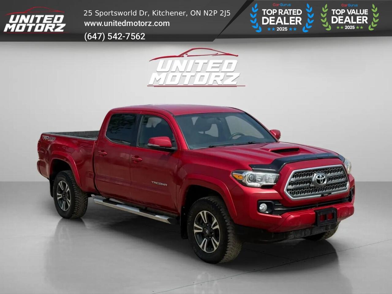 2017 Toyota Tacoma TRD Sport DOUBLE CAB 4WD 3.5L V6~CERTIFIED~ Photo