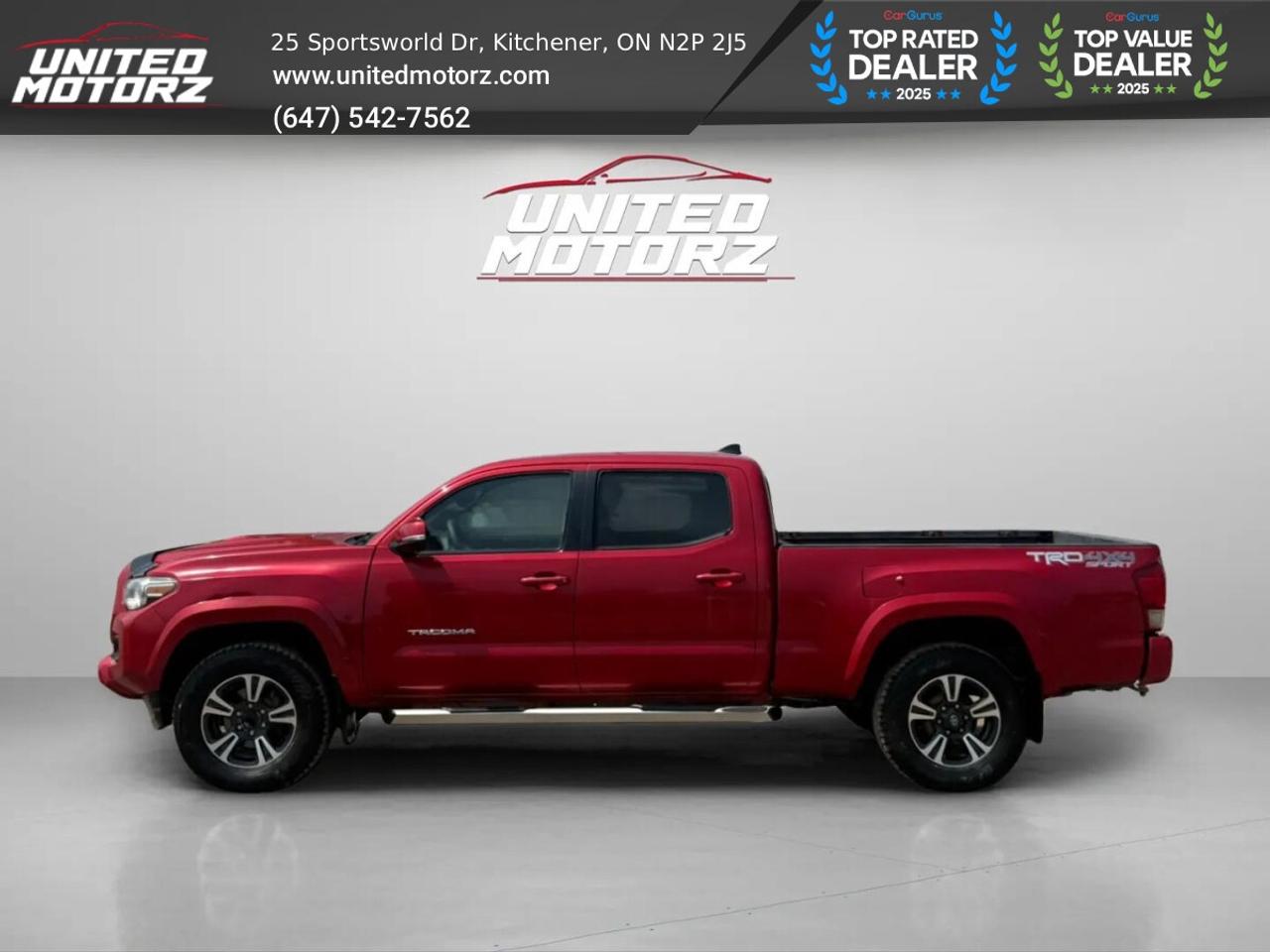2017 Toyota Tacoma TRD Sport DOUBLE CAB 4WD 3.5L V6~CERTIFIED~ Photo