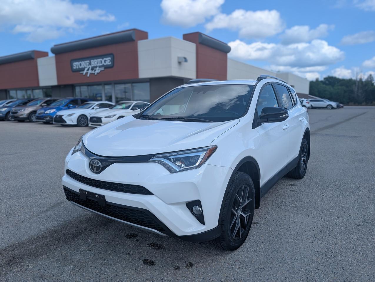<p dir=ltr>2018 Toyota Rav4 SE with 198258km. 2.5L 4 cylinder AWD. Clean title and safetied. BC vehicle, one owner.&nbsp;</p><p><strong>&nbsp;</strong></p><p dir=ltr>Leather interior</p><p dir=ltr>Power seat</p><p dir=ltr>Heated seats</p><p dir=ltr>Dual climate control</p><p dir=ltr>Back up camera</p><p dir=ltr>Sunroof</p><p dir=ltr>Bluetooth</p><p><strong>&nbsp;</strong></p><p dir=ltr>We take trades! Vehicle is for sale in Steinbach by STONE BRIDGE AUTO INC. Dealer #5000 we are a small business focused on customer satisfaction. Text or call before coming to view and ask for sales.</p><p>&nbsp;</p>