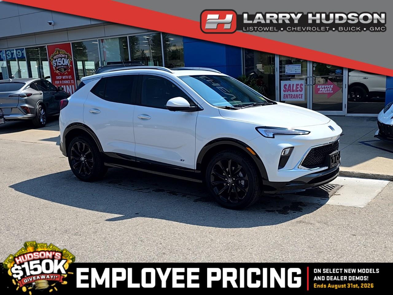 HUDSONS HAS IT! See it - Drive it - Own it - LOVE it. At Larry Hudson Chevrolet Buick GMC we make car buying a breeze! New car pricing with $0 down approvals are among your options (*on approved credit). There are a variety of finance and lease options available. Also expect top dollar for your trade-in! Selling price/payment shown includes cash incentive(s). Does not include HST & Licensing. Bi-Weekly payments reflect current Chevrolet Buick and GMC incentives. We have professional Product Specialist to guide you through your vehicle purchase. Contact us for more info! 1-800-350-3325