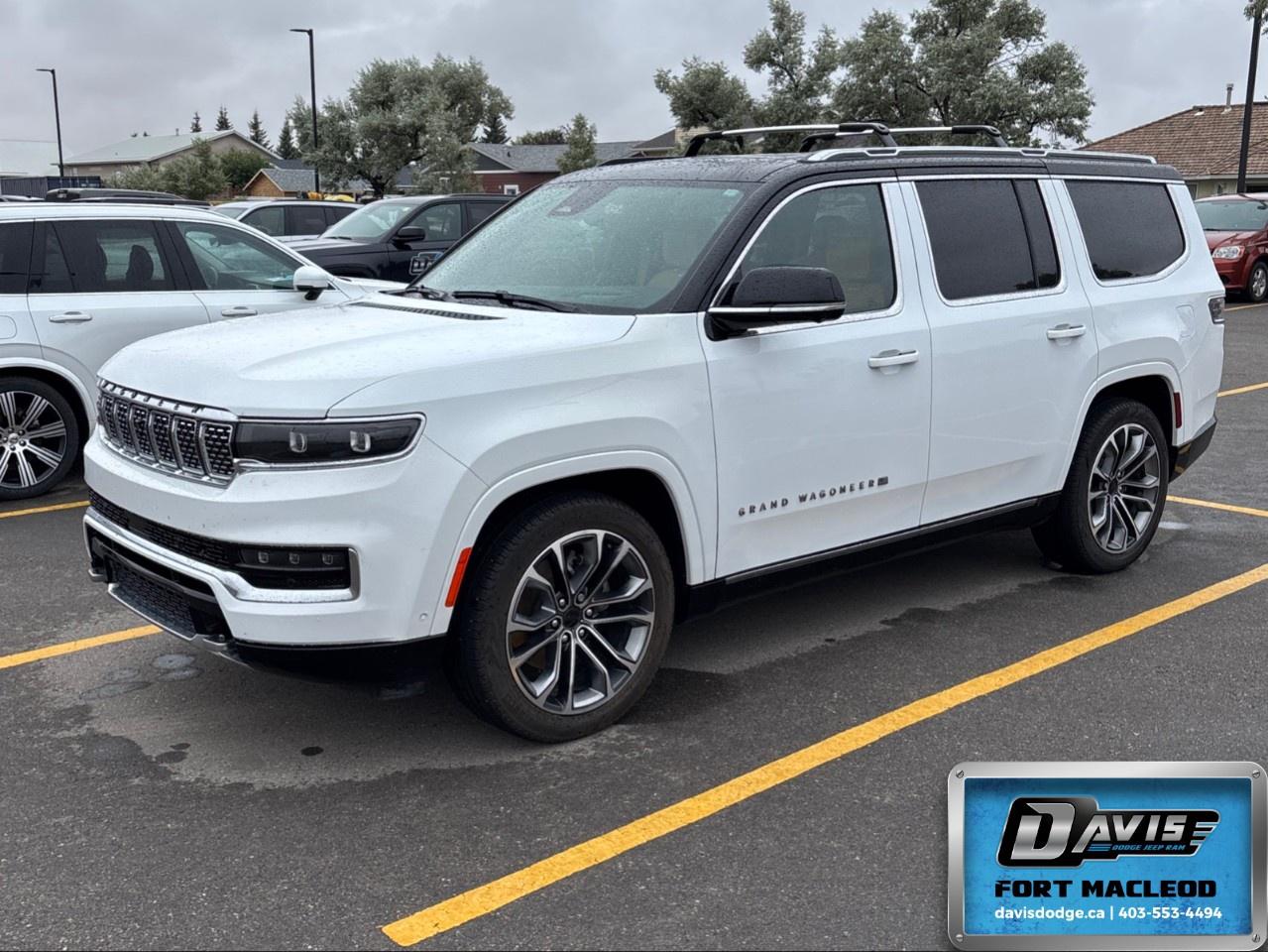 Used 2025 Jeep Grand Wagoneer Series III 4x4 for sale in Fort Macleod, AB