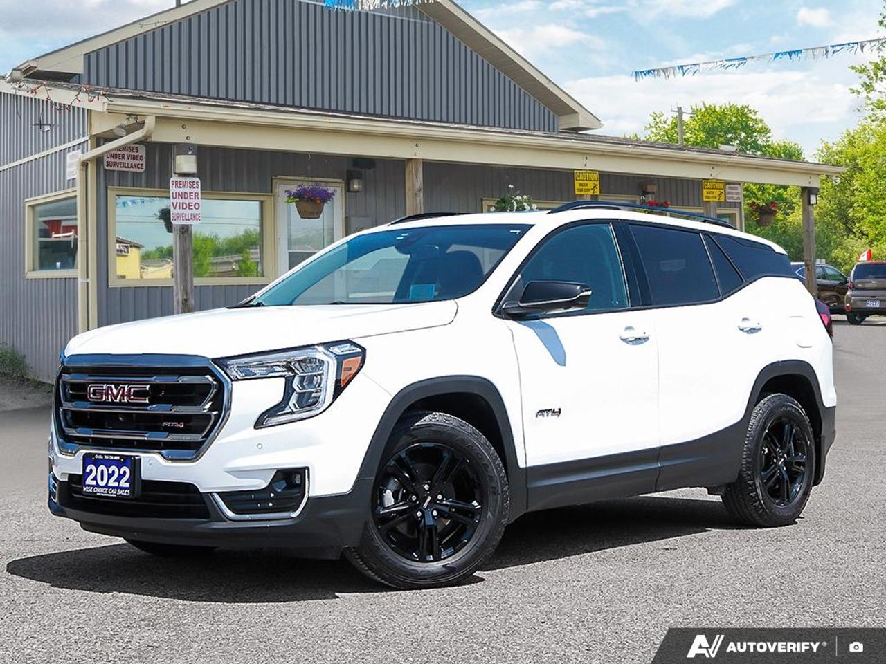 Used 2022 GMC Terrain AT4, AWD, REMOTE START, PANO ROOF, PWR T/GATE,NAVI for sale in Orillia, ON