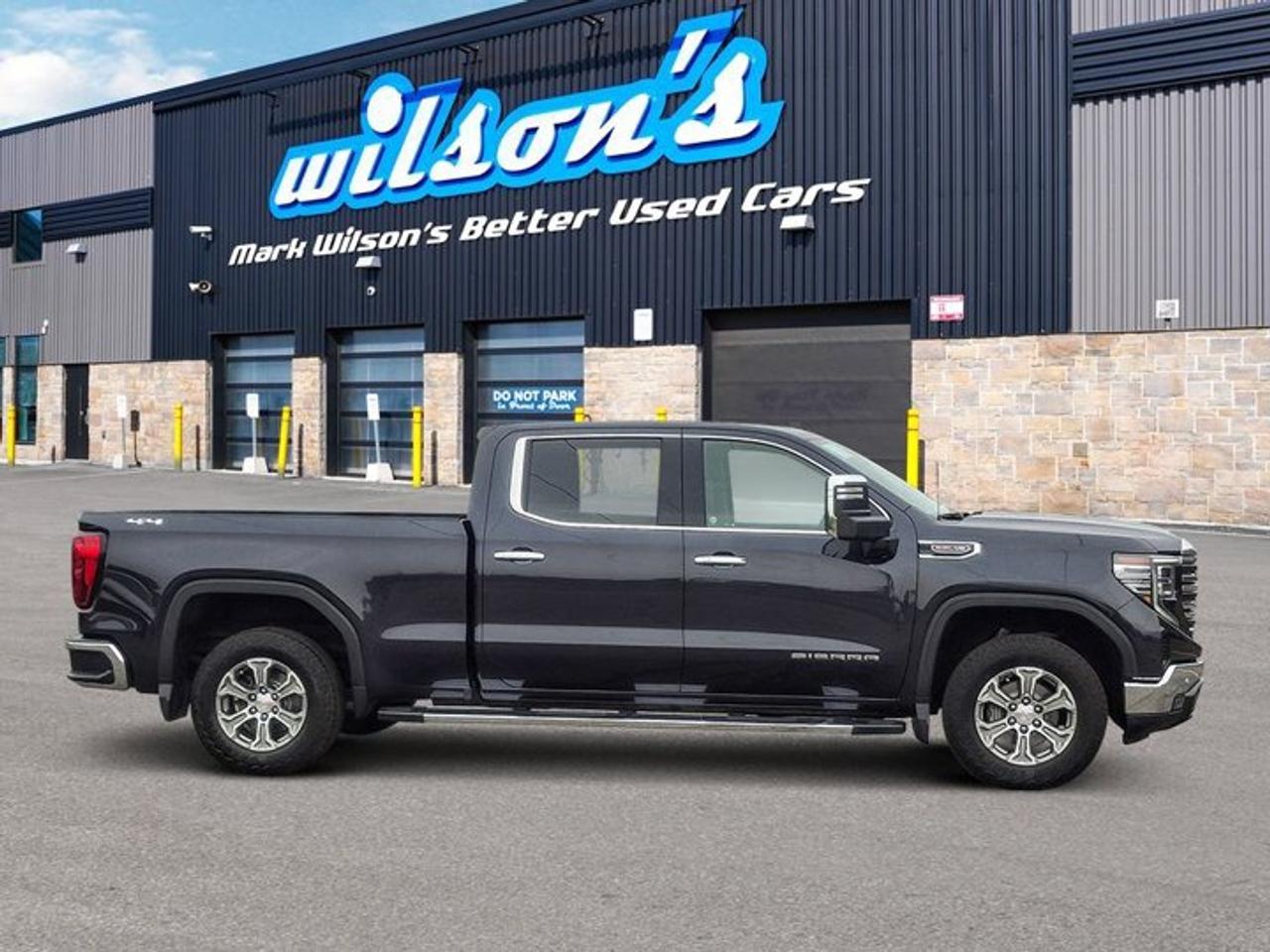 2024 GMC Sierra 1500 SLT Crew 4X4 | 6.2L V8 | 6.5 Box | Max Trailer Pkg | Leather | 360 Camera | Cooled Seats and More ! Photo