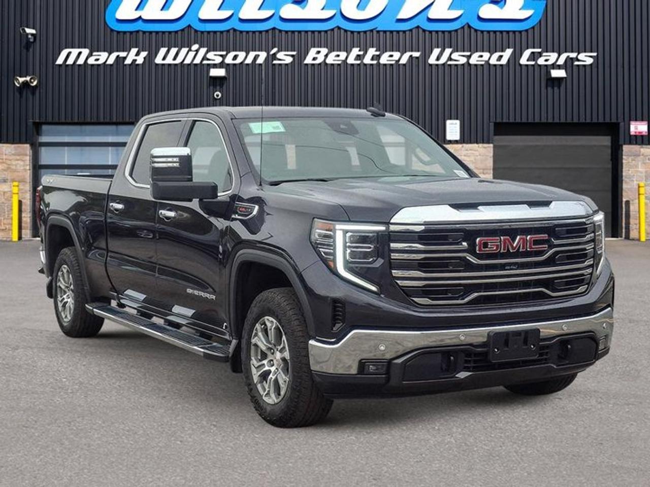 2024 GMC Sierra 1500 SLT Crew 4X4 | 6.2L V8 | 6.5 Box | Max Trailer Pkg | Leather | 360 Camera | Cooled Seats and More ! Photo