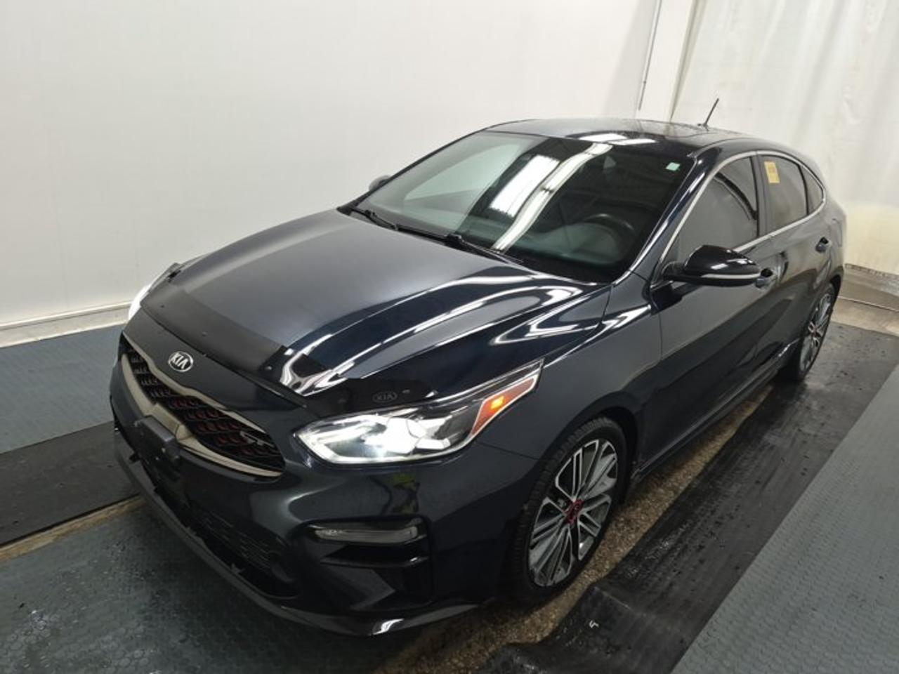Check out this certified 2020 Kia Forte5 GT Limited | Hatch | Leather | Nav | Sunroof | Smart Cruise | Cooled + Heated Seats | and More !. Its Automatic transmission and 1.6 L engine will keep you going. This Kia Forte5 features the following options: Sunroof, Remote Start, Navigation System, Leather, Heated Steering Wheel, Air Conditioning, Air Conditioned Seats, Heated Seats, Tilt Steering Wheel, and Steering Radio Controls. Stop by and visit us at Mark Wilsons Better Used Cars, 5055 Whitelaw Road, Guelph, ON N1H 6J4.MASSIVE SELECTION: 500+ vehicles in ONE LOCATION, all Live Market Priced for the best value!STRAIGHTFORWARD & TRANSPARENT PRICING: Our Advertised Price INCLUDES:Safety Certification! (No separate certification fee upcharge).FREE Carfax History Report!NO upcharge for paying cash!CONFIDENCE & PEACE OF MIND: 30-Day/3,000 km Warranty INCLUDED! Plus a 5-Day Exchange Privilege!*EASY FINANCING: Better-than-bank rates, $0 Down, and 3 Months No Payments available OAC. BAD CREDIT APPROVED HERE!WE BUY CARS: Get Top Dollar for your trade, or sell us your vehicle for CASH even if you dont buy ours!www.shopwilsons.comAn Honest, Transparent Buying Experience. Trusted in business since 1961!(Cash Prices Exclude HST and Licensing Fees only.)