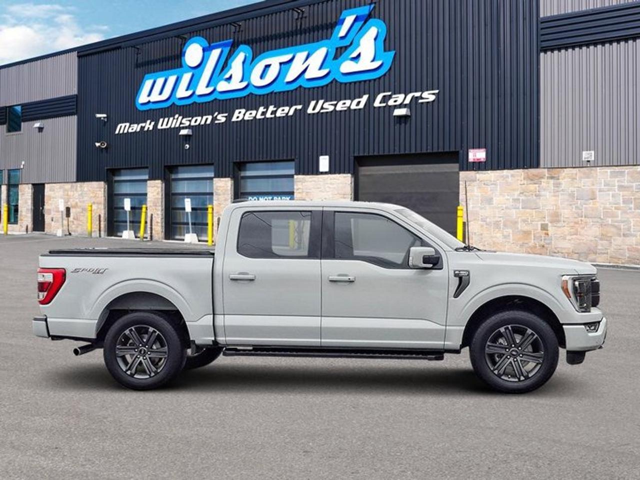 2023 Ford F-150 Lariat Crew 4X4 | 502A | Sport | Leather | Sunroof | Cooled + Heated Seats | Power Tailgate & More ! Photo