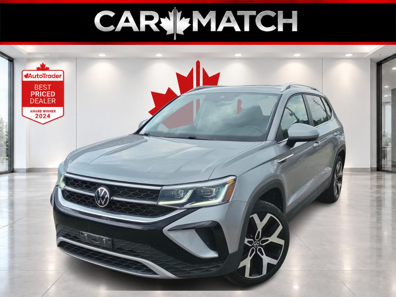 Silver 2022 Volkswagen Taos SUV / Crossover Automatic