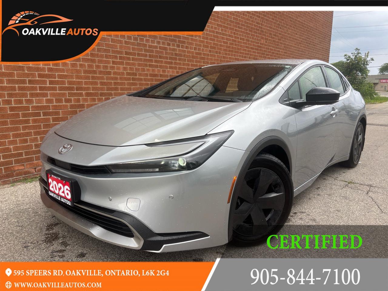 Used 2026 Toyota Prius Plug-In Plug-In Hybrid SE Auto for sale in Oakville, ON