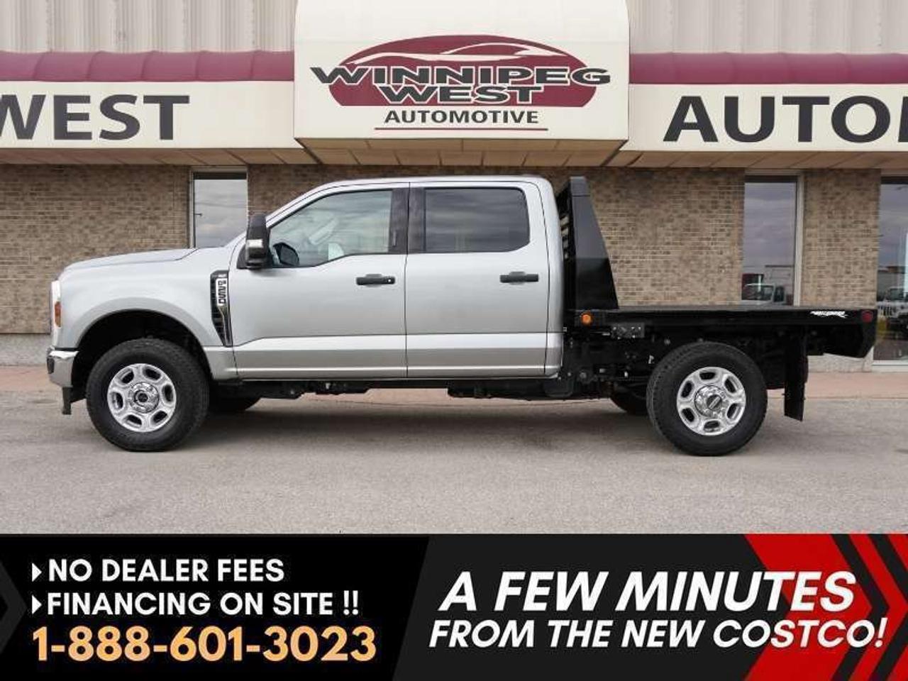 Used 2024 Ford F-250 HD Series 9900 lbs GVW / Custom Flat deck / GODZILLA 7.3L for sale in Headingley, MB