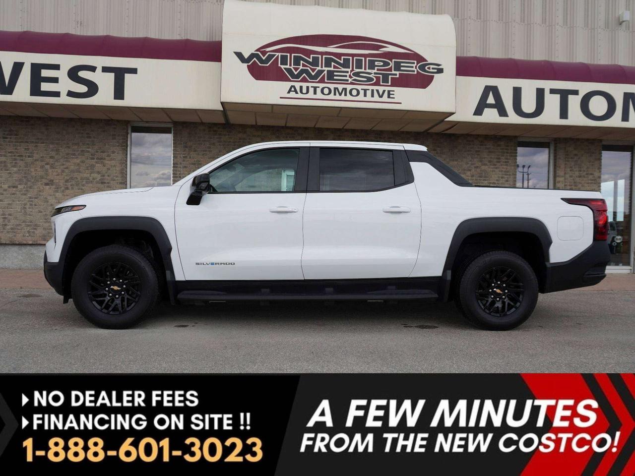 Used 2024 Chevrolet Silverado EV 2024 EV 4WT MAX RANGE 220 v / 110v CHARGING for sale in Headingley, MB